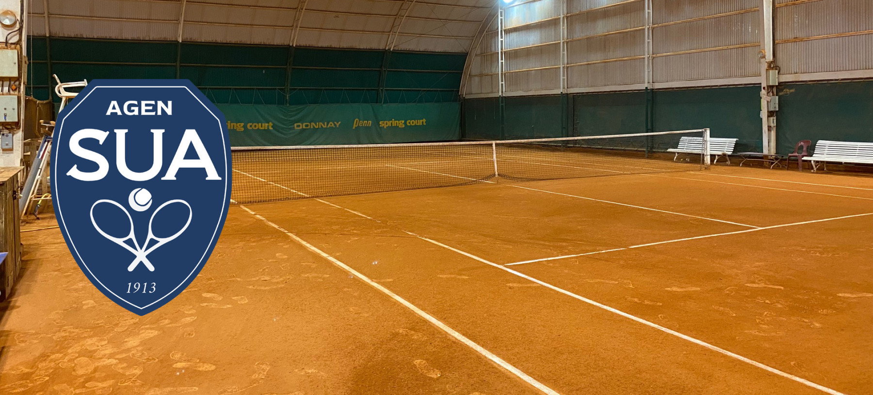 Jouer au tennis toute l'année à 5 minutes du centre-ville d'Agen ! 